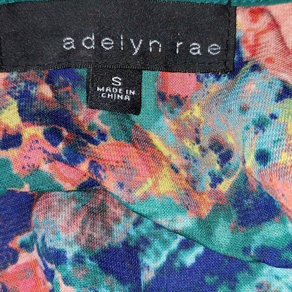 Adelyn Rae  abstract romper  Sz S - Picture 5 of 5